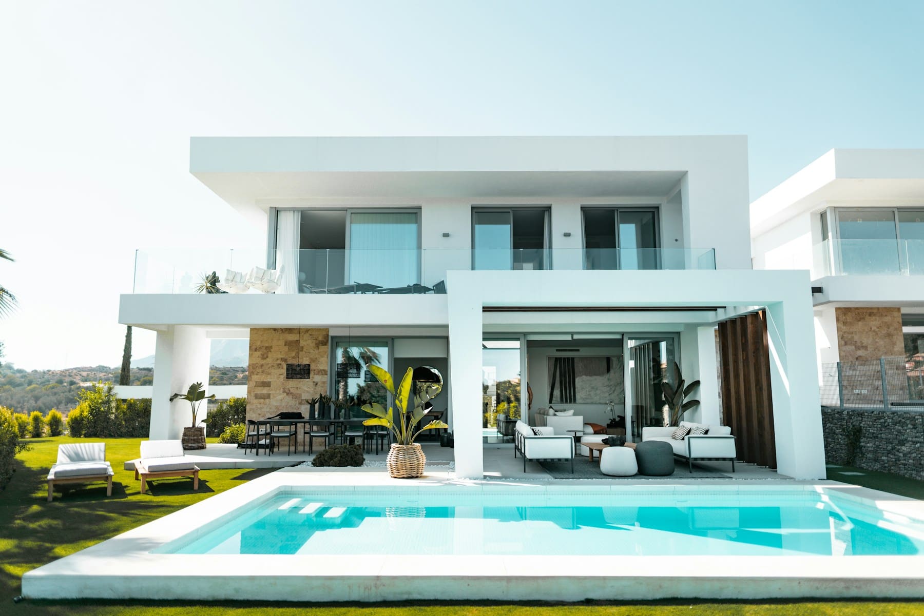 Curated private estate interior in Bali
